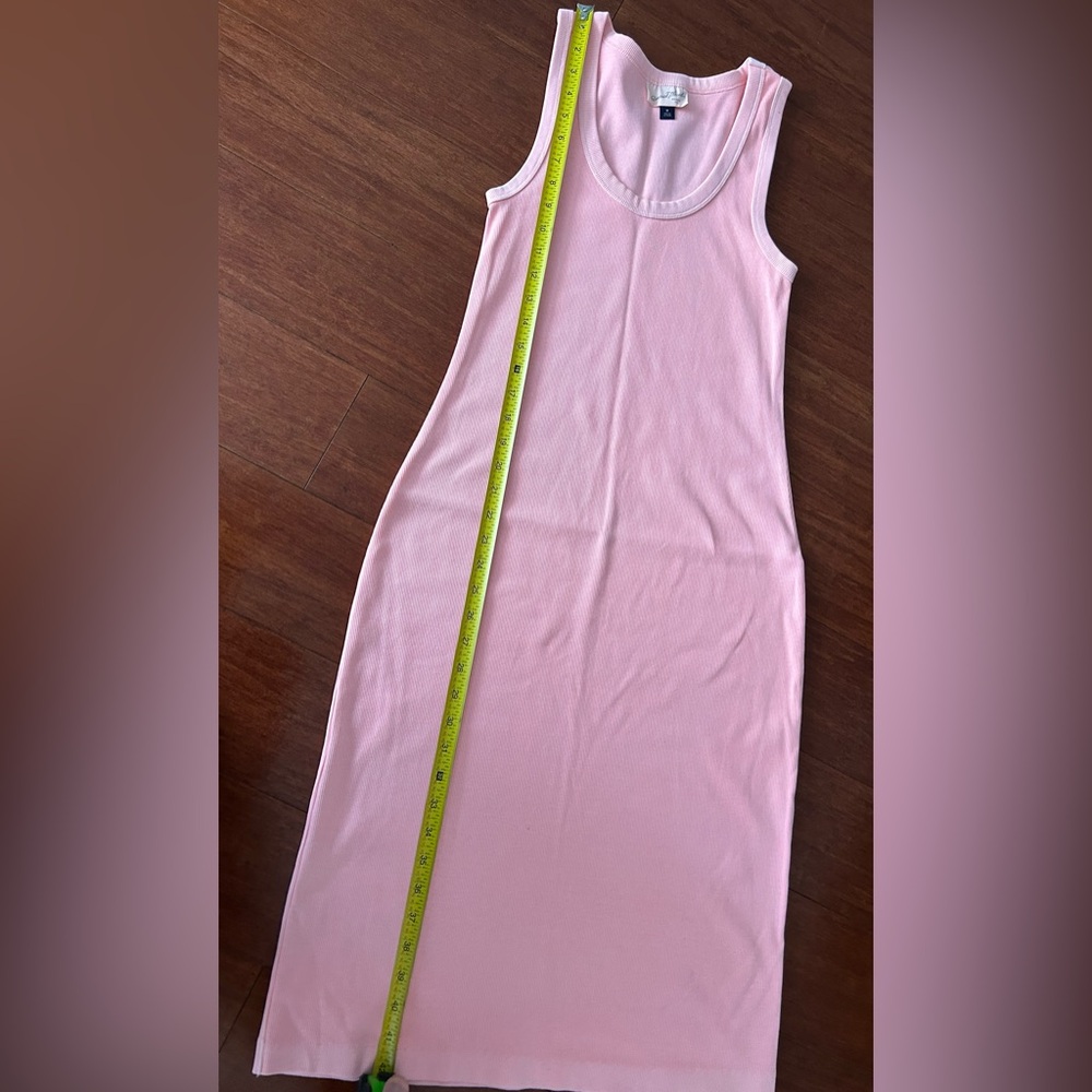 Universal Thread Neon Pink Ribbed Tank Dress NWOT - Picture 6 of 6